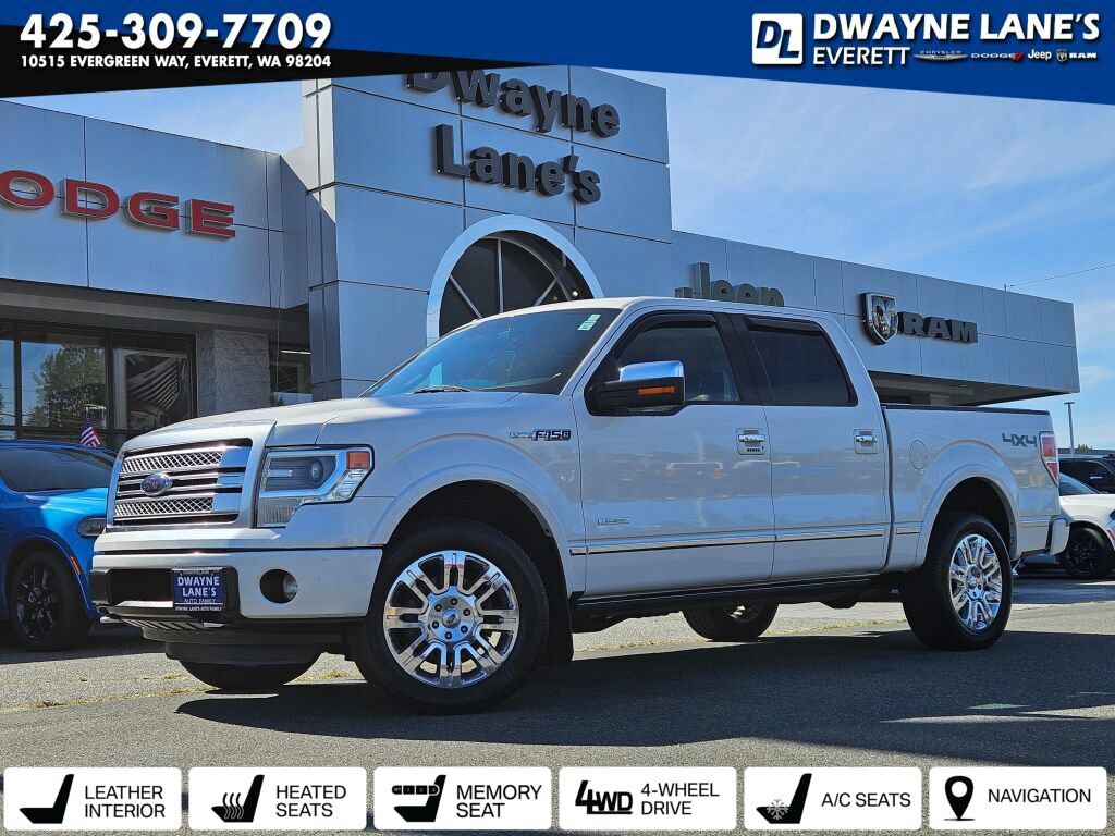 Used 2013 Ford F150 Platinum w/ Max Trailer Tow Pkg AWD/4WD image 1