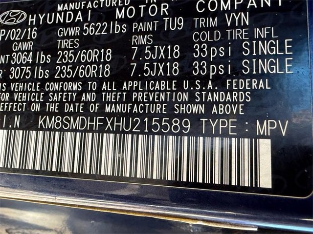 Used 2017 Hyundai Santa Fe SE image 22