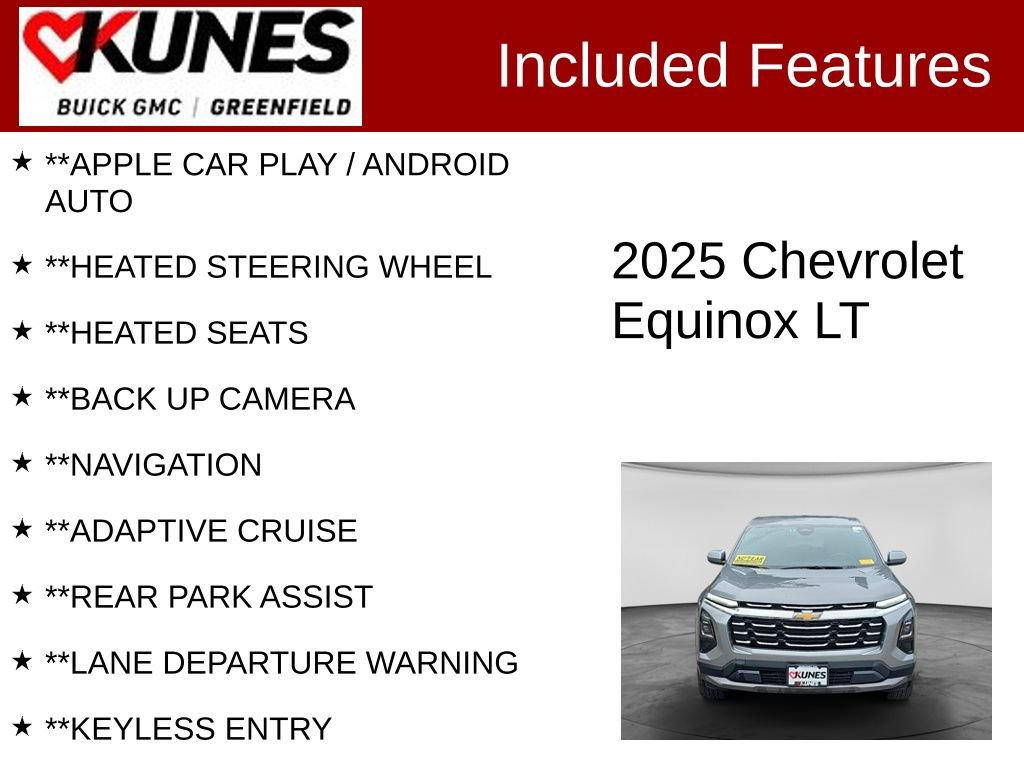 Used 2025 Chevrolet Equinox LT FWD image 2