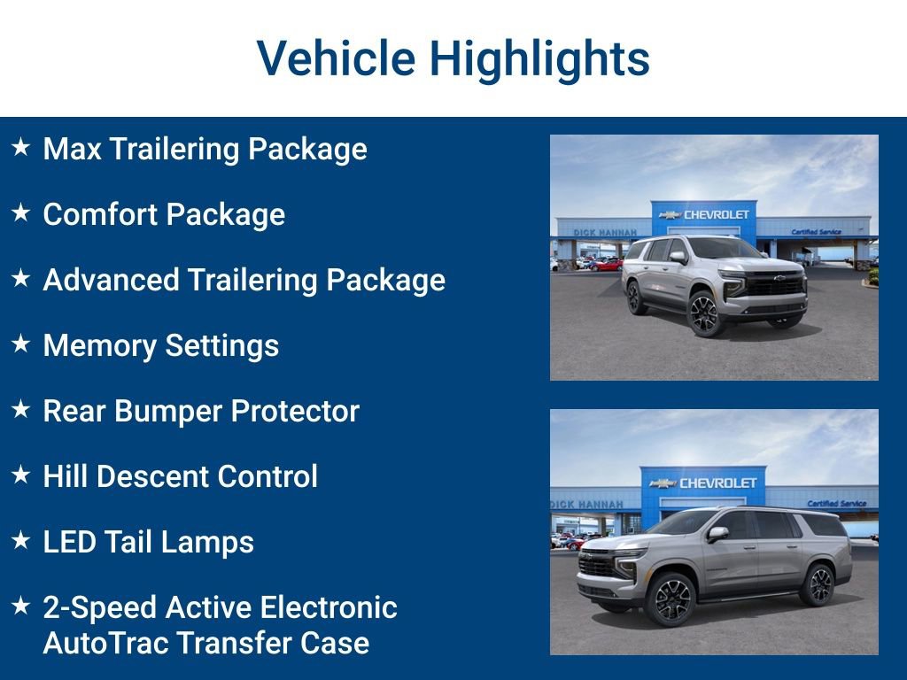 New 2026 Chevrolet Suburban RST w/ Comfort Package image 3
