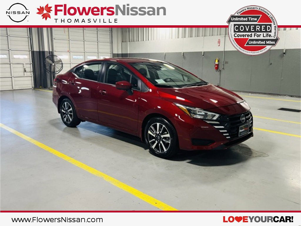 New 2025 Nissan Versa SV w/ Trunk Package image 1