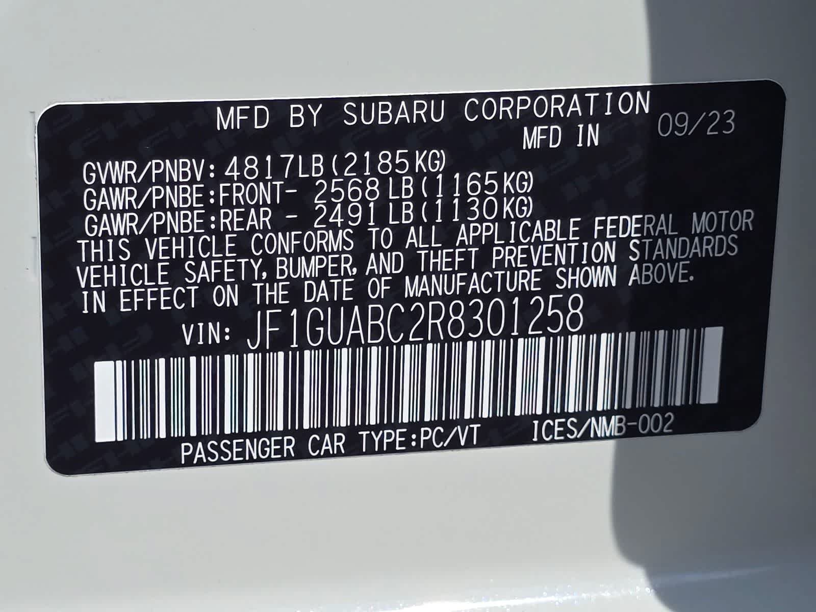 Certified 2024 Subaru Impreza 2.0i AWD/4WD image 30