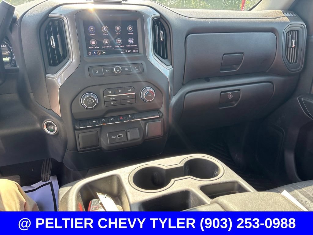 Used 2025 Chevrolet Silverado 1500 Custom w/ Turbomax Blackout Package AWD/4WD image 14