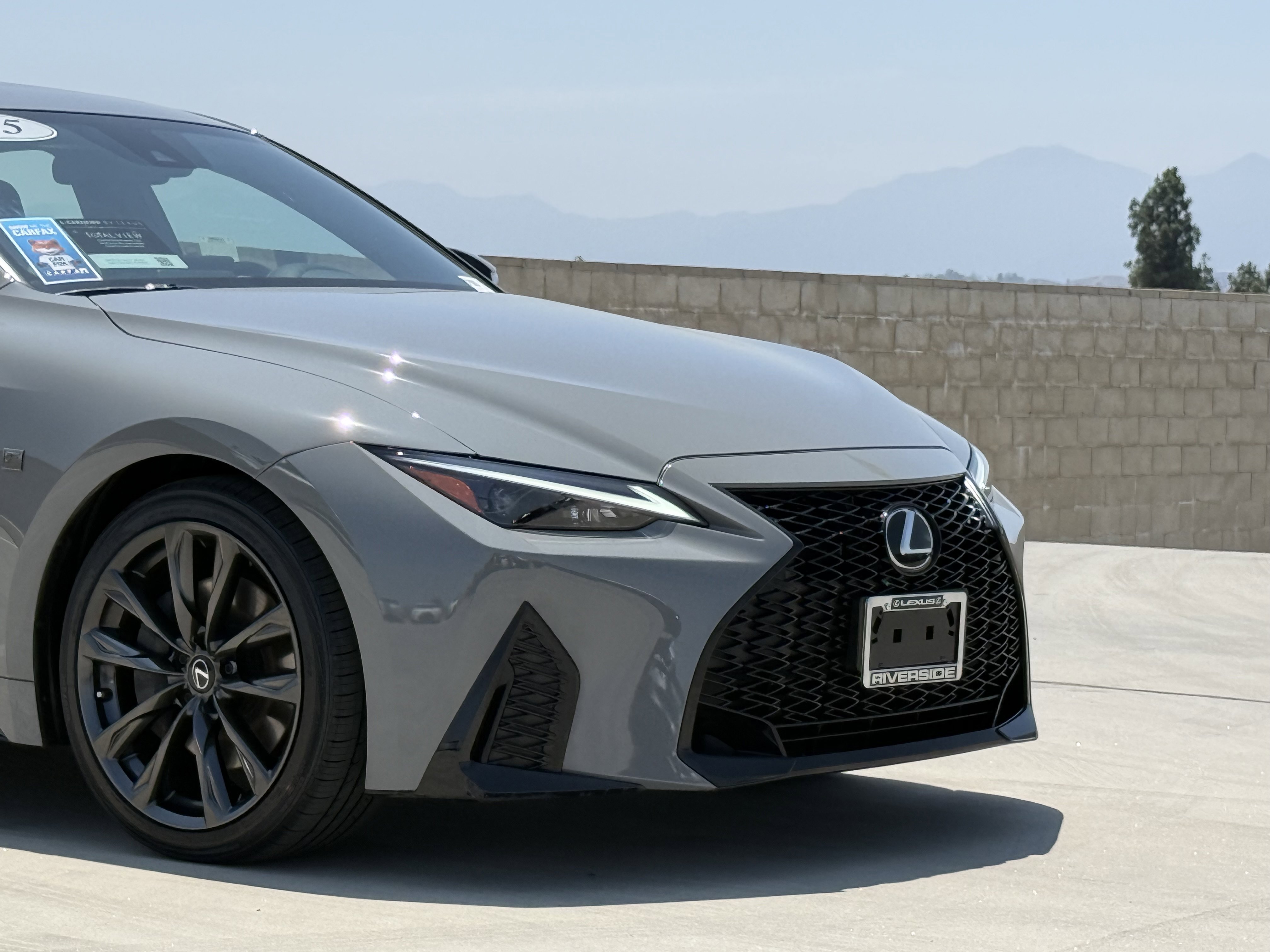 Certified 2025 Lexus IS 350 F Sport RWD image 3