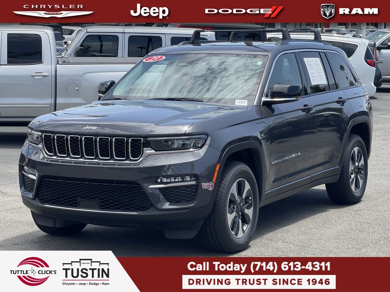 Used 2023 Jeep Grand Cherokee 4WD 4xe image 3