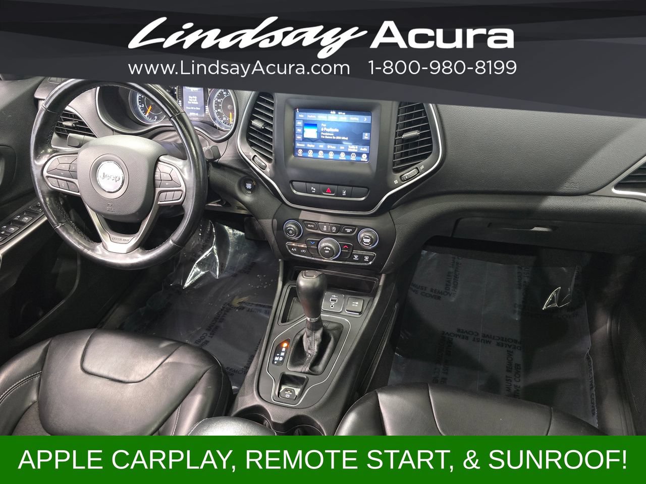 Used 2021 Jeep Cherokee Latitude Plus w/ Sun & Sound Group FWD image 10