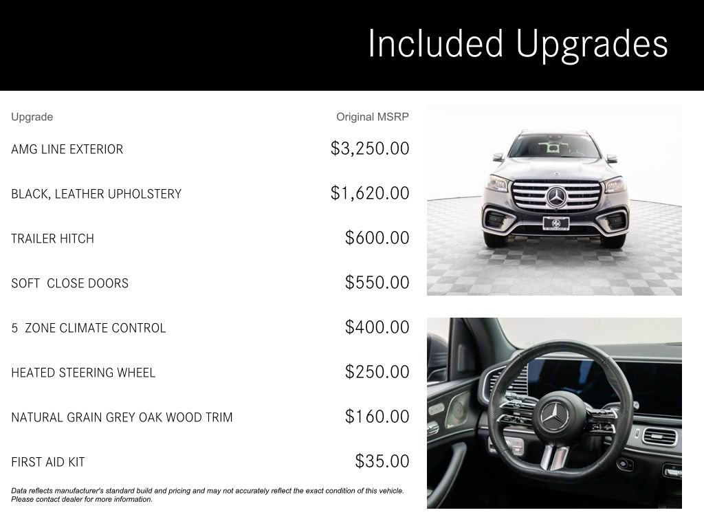 Certified 2024 Mercedes-Benz GLS 450 4MATIC w/ AMG Line Exterior image 4