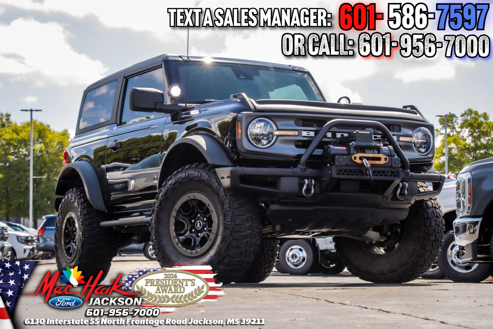 Used 2022 Ford Bronco Big Bend w/ Sasquatch Package AWD/4WD image 2