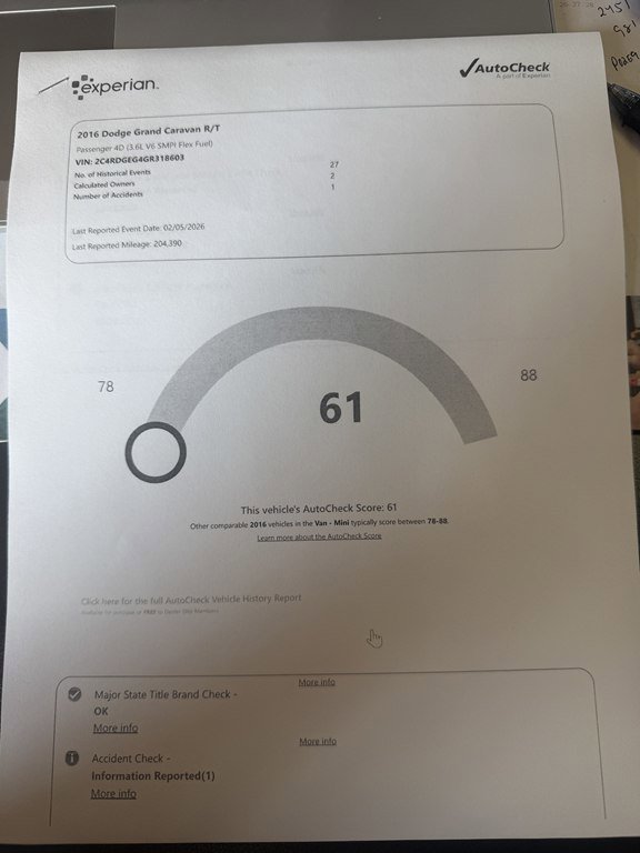 Used 2016 Dodge Grand Caravan R/T image 22