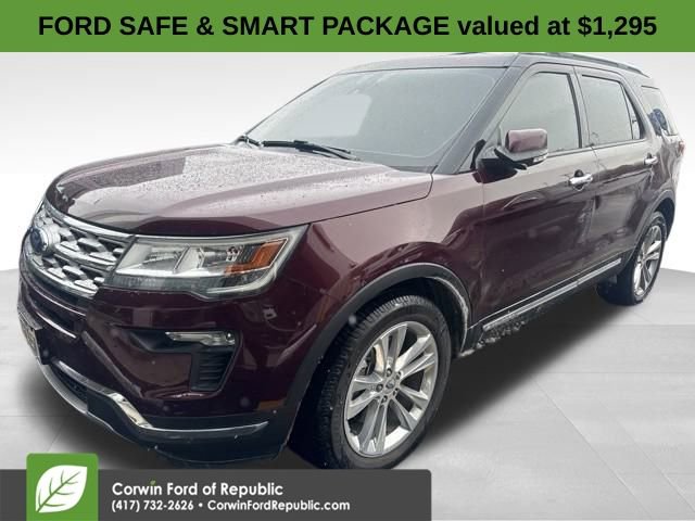 Used 2018 Ford Explorer Limited w/ Ford Safe & Smart Package