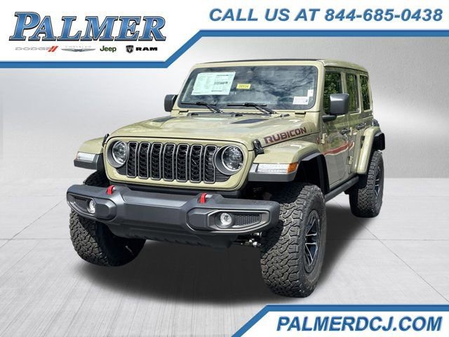 New 2025 Jeep Wrangler Unlimited Rubicon w/ XTREMEE 35" Tire Package