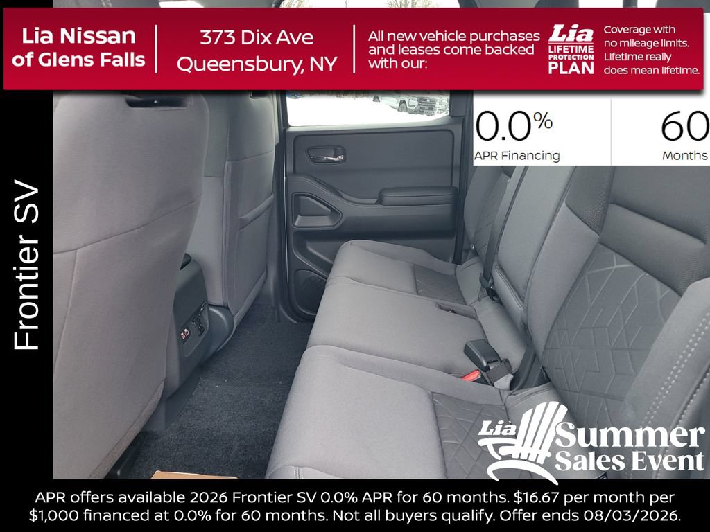 New 2026 Nissan Frontier SV w/ SV Convenience Package AWD/4WD image 27
