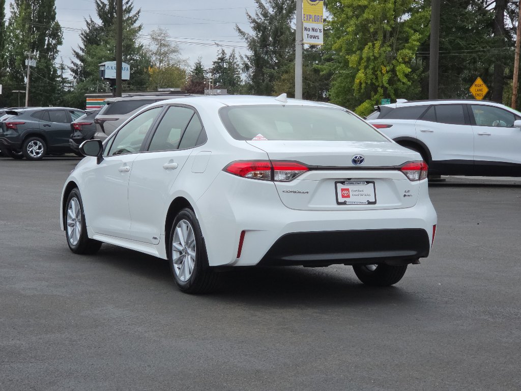 Certified 2025 Toyota Corolla LE w/ LE Premium Package AWD/4WD image 4