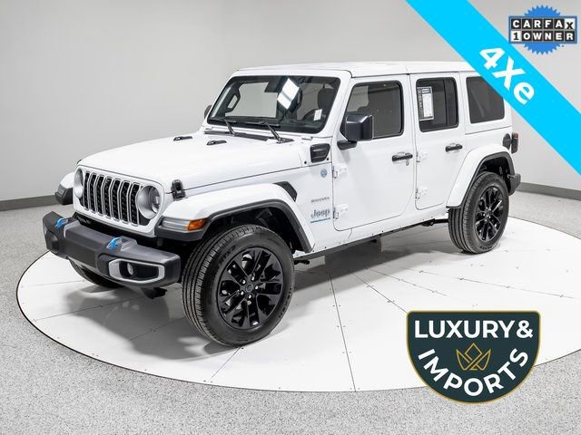 Used 2024 Jeep Wrangler Unlimited Sahara w/ Technology Group image 1
