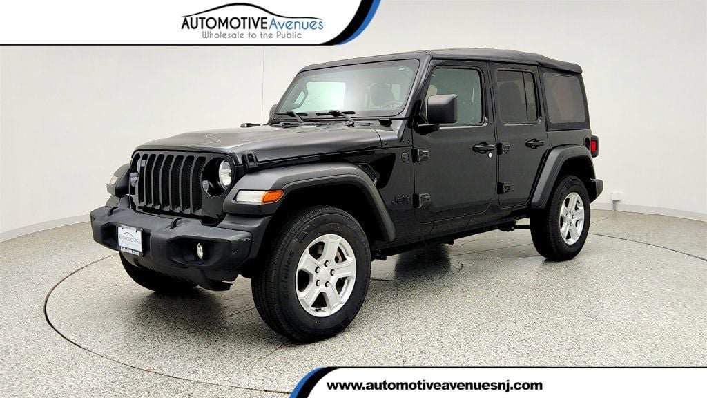 Used 2022 Jeep Wrangler Unlimited Sport AWD/4WD video 1