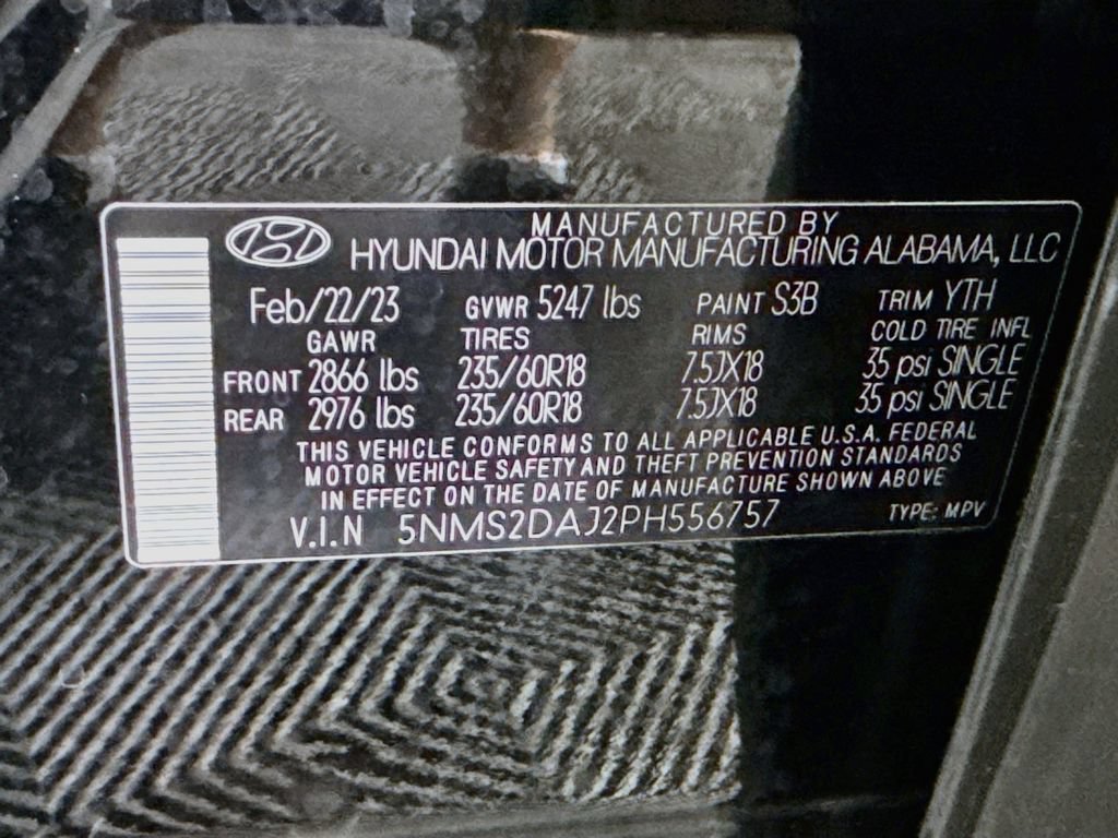 Certified 2023 Hyundai Santa Fe SEL AWD/4WD image 37