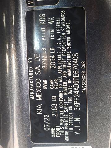 Used 2023 Kia Forte LXS image 23