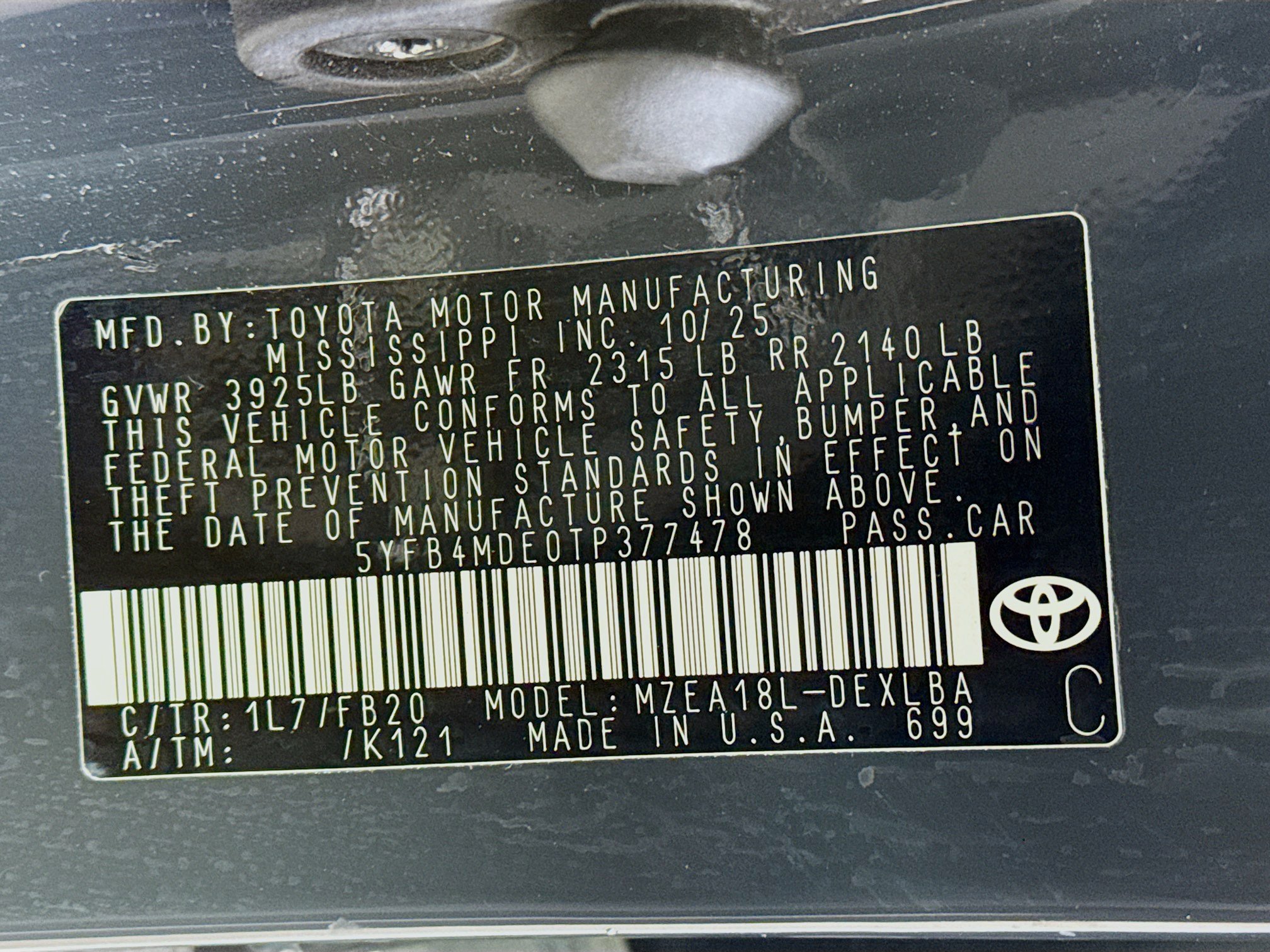 Certified 2026 Toyota Corolla LE FWD image 31