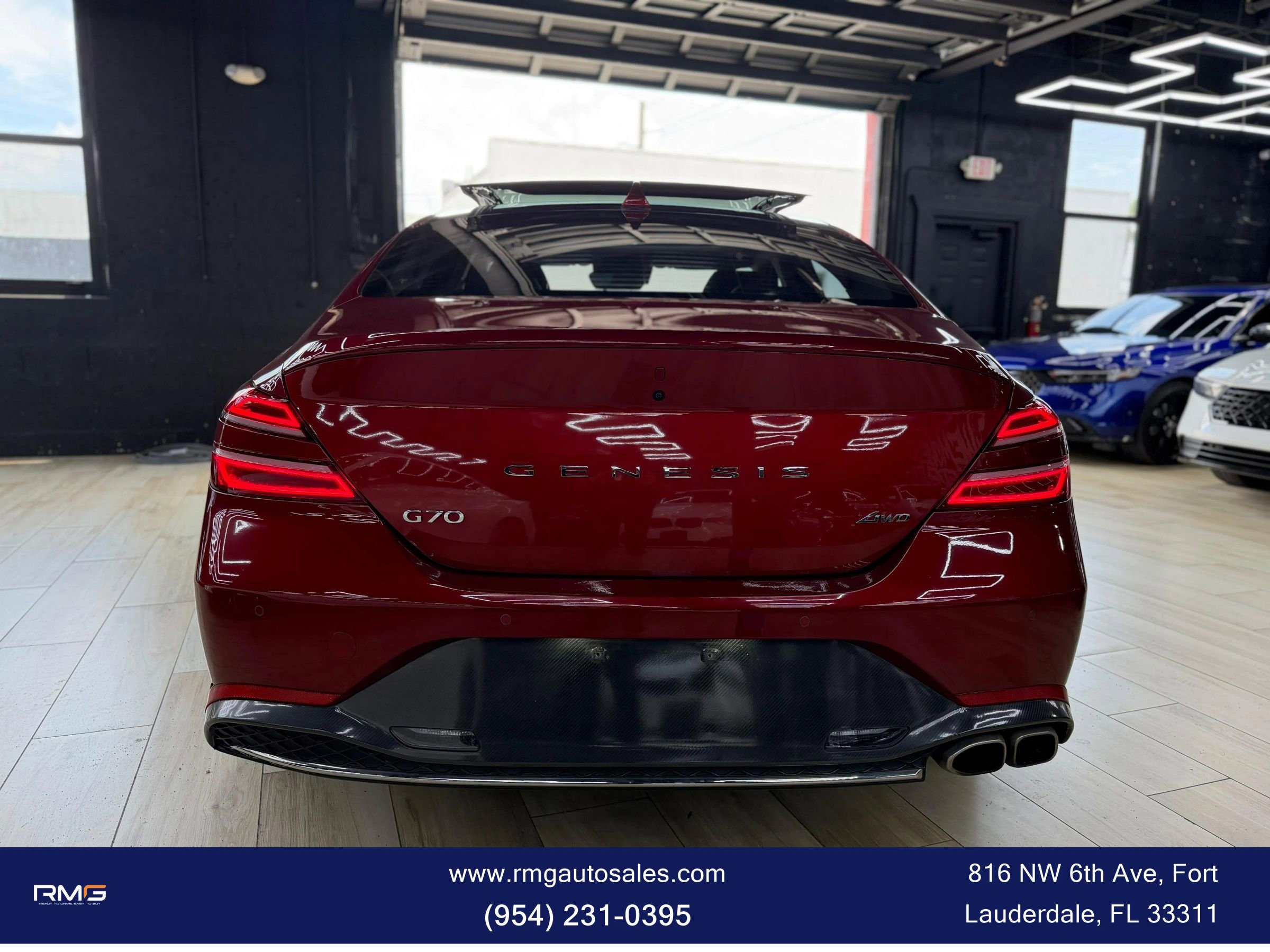 Used 2022 Genesis G70 2.0T w/ Prestige Package AWD/4WD image 7