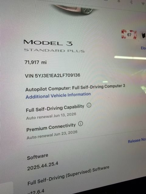 Used 2020 Tesla Model 3 Standard Range Plus RWD image 11