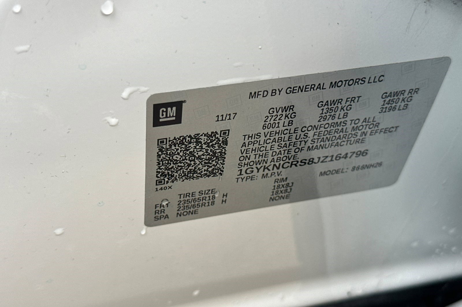 Used 2018 Cadillac XT5 Luxury w/ Driver Awareness Package image 38