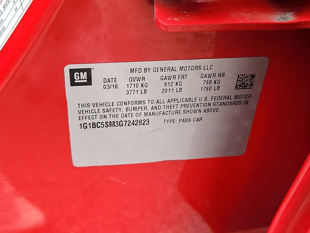 Used 2016 Chevrolet Cruze LS image 10