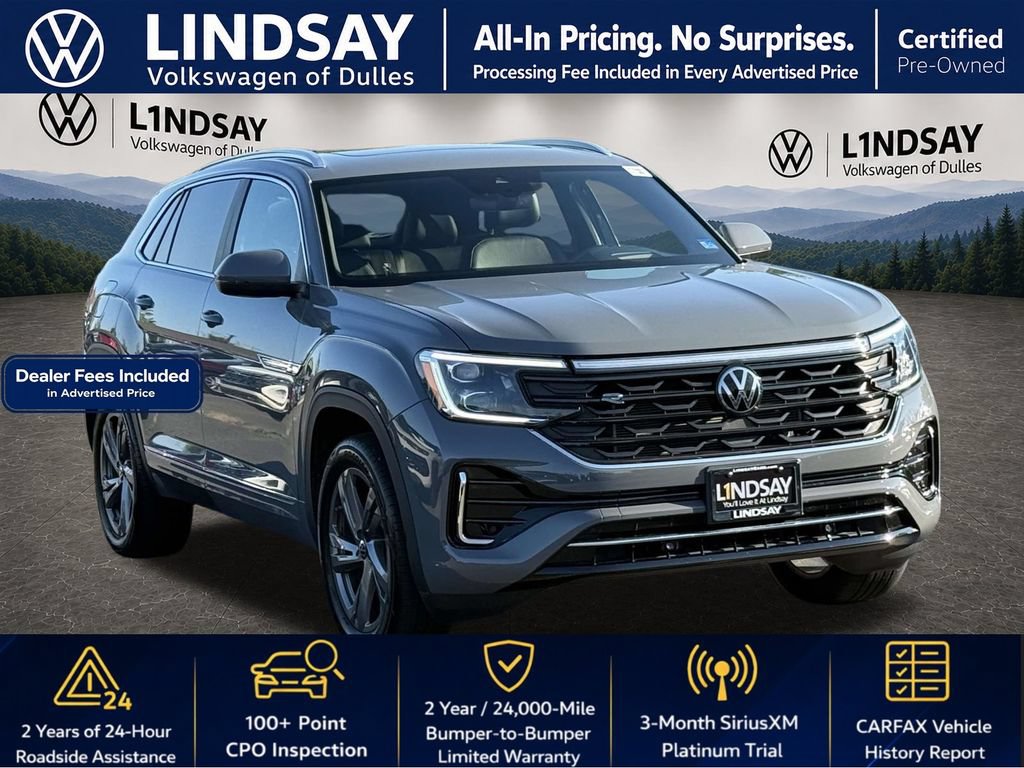 Certified 2024 Volkswagen Atlas Cross Sport SEL R-Line