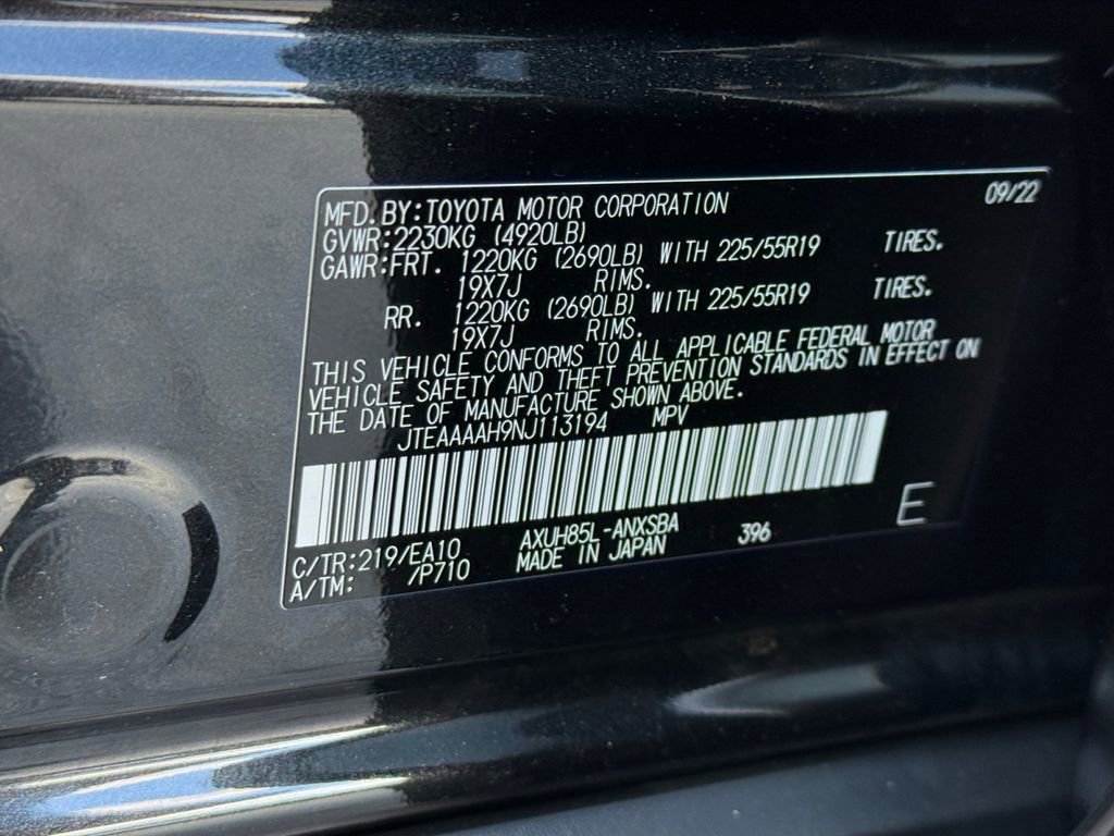 Used 2022 Toyota Venza Limited w/ Advanced Technology Package image 25