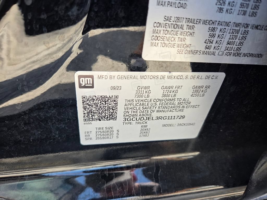 Certified 2024 Chevrolet Silverado 1500 High Country w/ Max Trailering Package AWD/4WD image 21