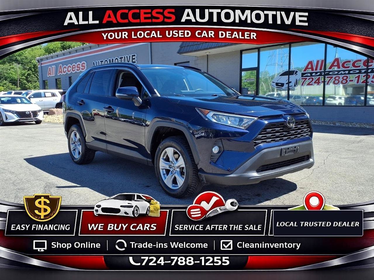 Used 2019 Toyota RAV4 XLE w/ Carpet Mat Package AWD/4WD image 2