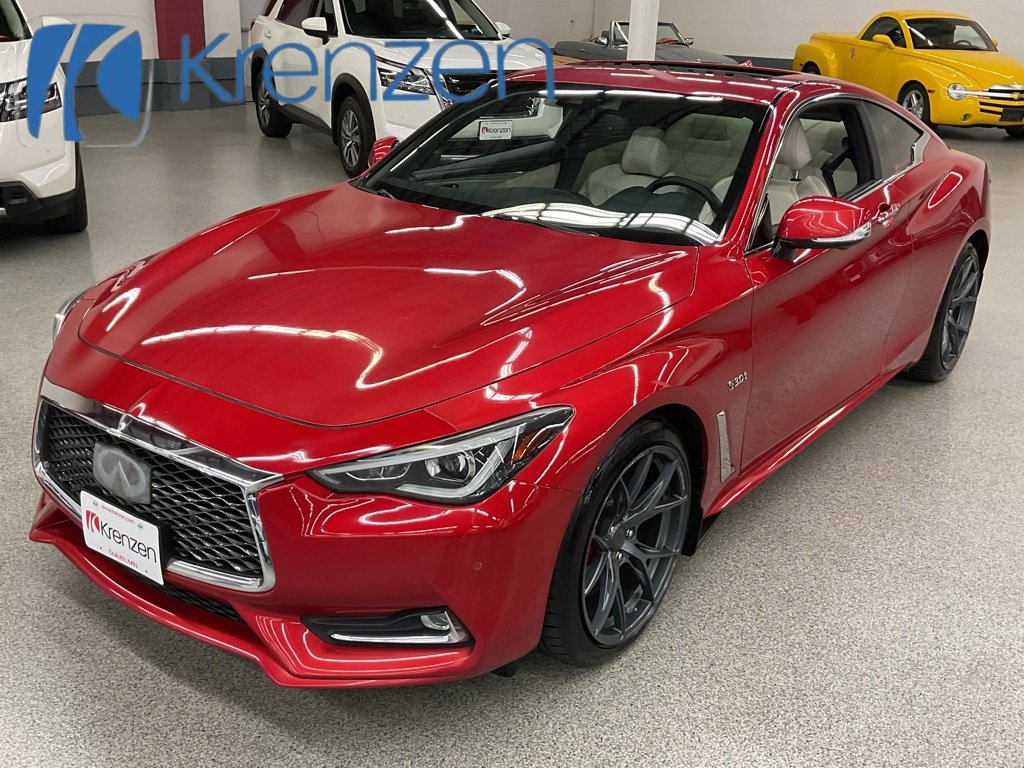 Used 2017 INFINITI Q60 Red Sport 400