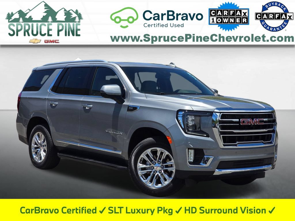 Certified 2023 GMC Yukon SLT w/ SLT Luxury Package RWD image 1