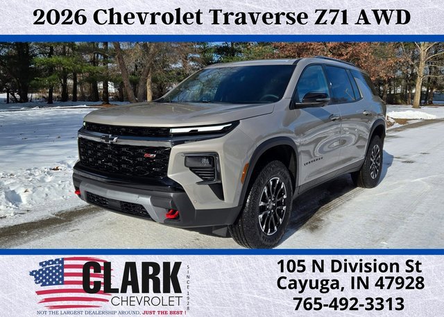 New 2026 Chevrolet Traverse Z71
