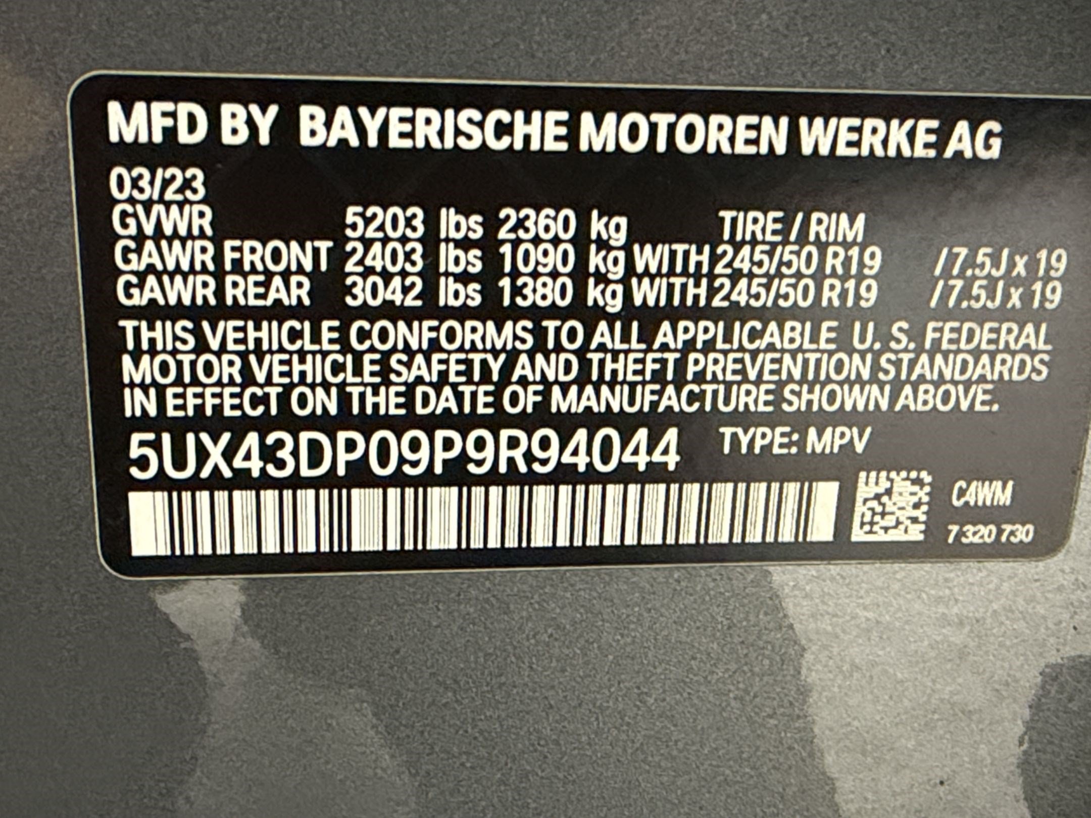 Used 2023 BMW X3 sDrive30i w/ Premium Package RWD image 25