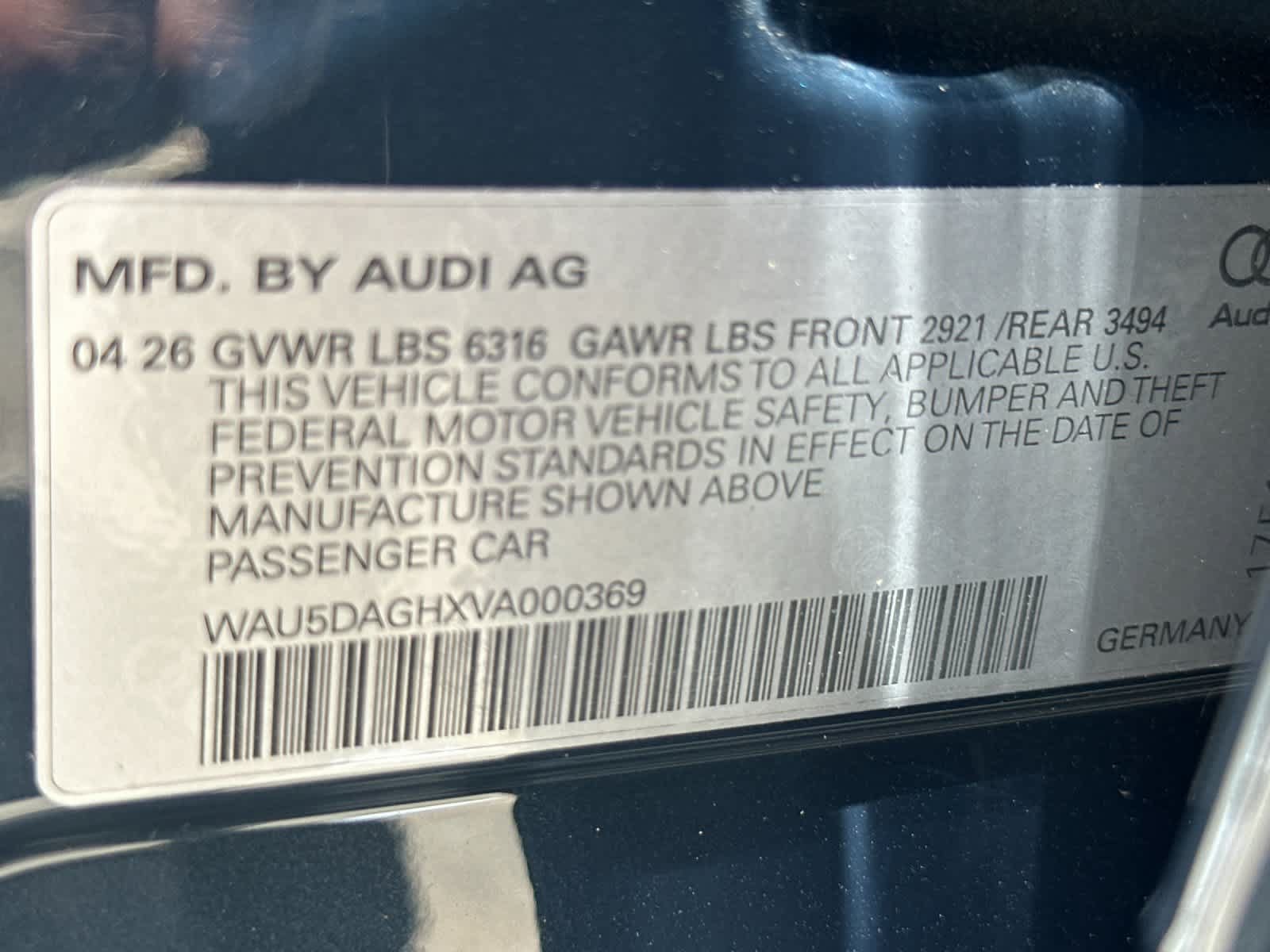 New 2027 Audi A6 e-tron Premium Plus AWD/4WD image 30