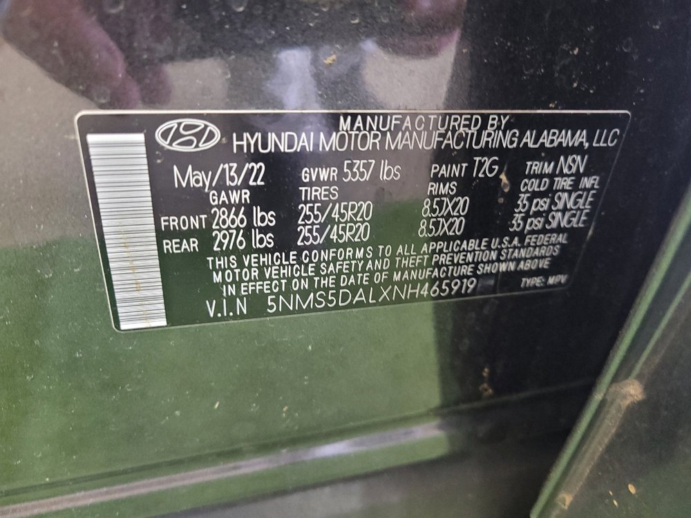 Used 2022 Hyundai Santa Fe Calligraphy AWD/4WD image 33