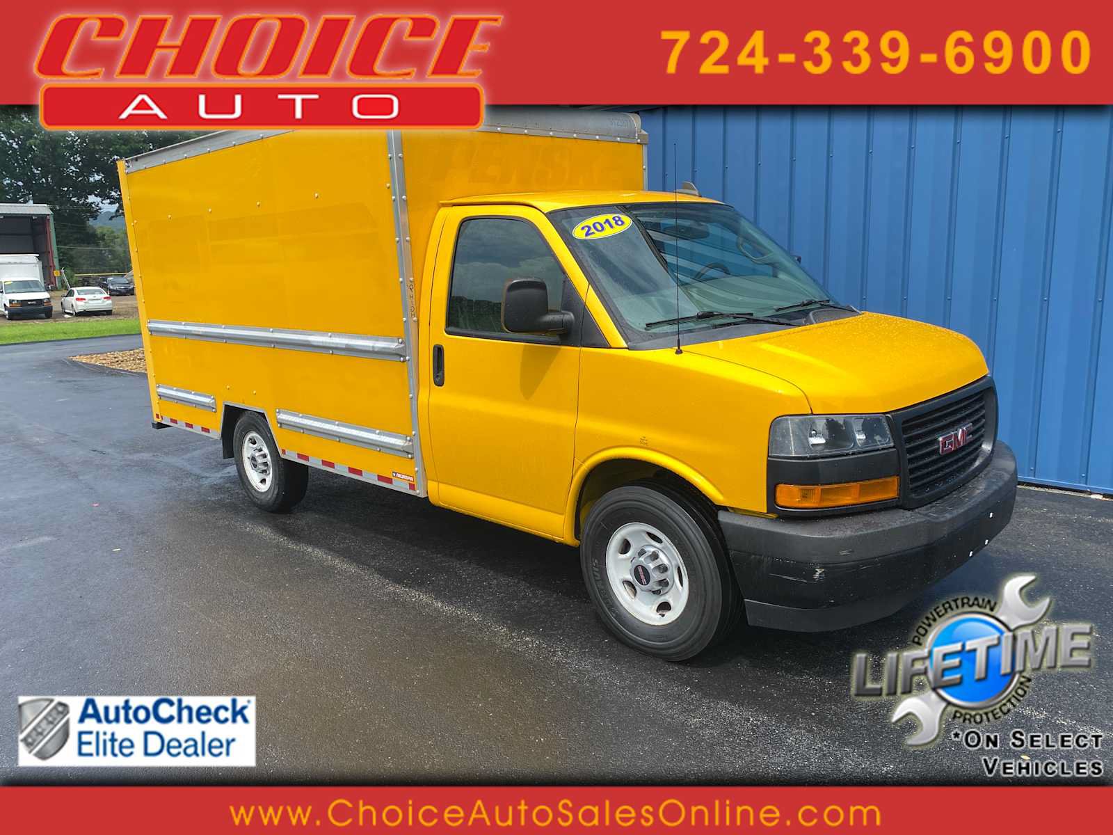 Used 2018 GMC Savana 3500 w/ Driver Convenience Package RWD image 1
