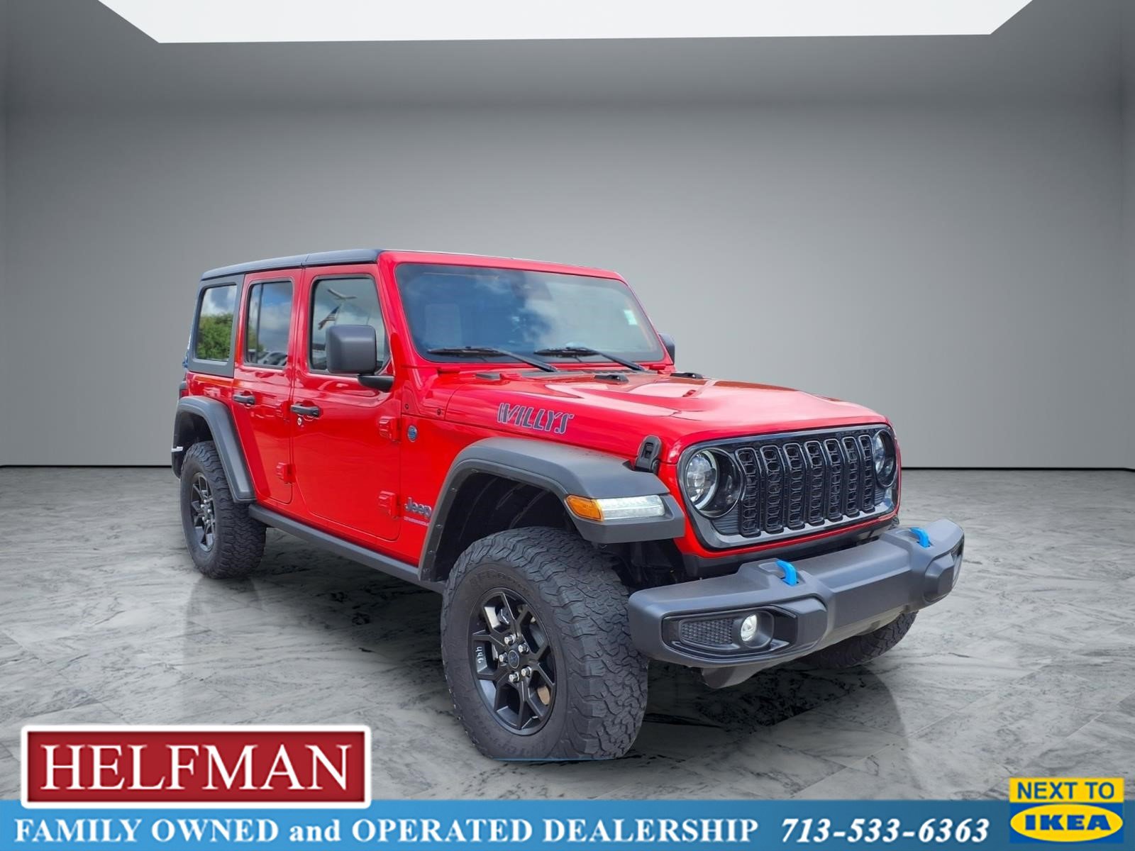 Used 2024 Jeep Wrangler Willys AWD/4WD image 1