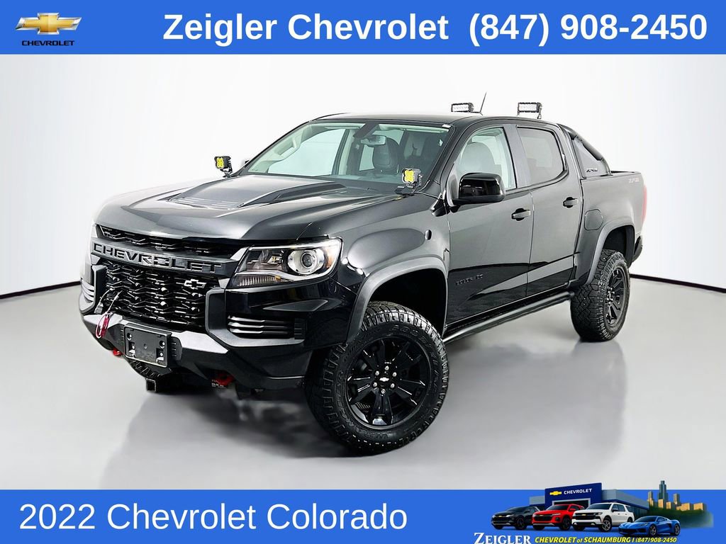 Used 2022 Chevrolet Colorado ZR2 w/ ZR2 Midnight Special Edition AWD/4WD video 1