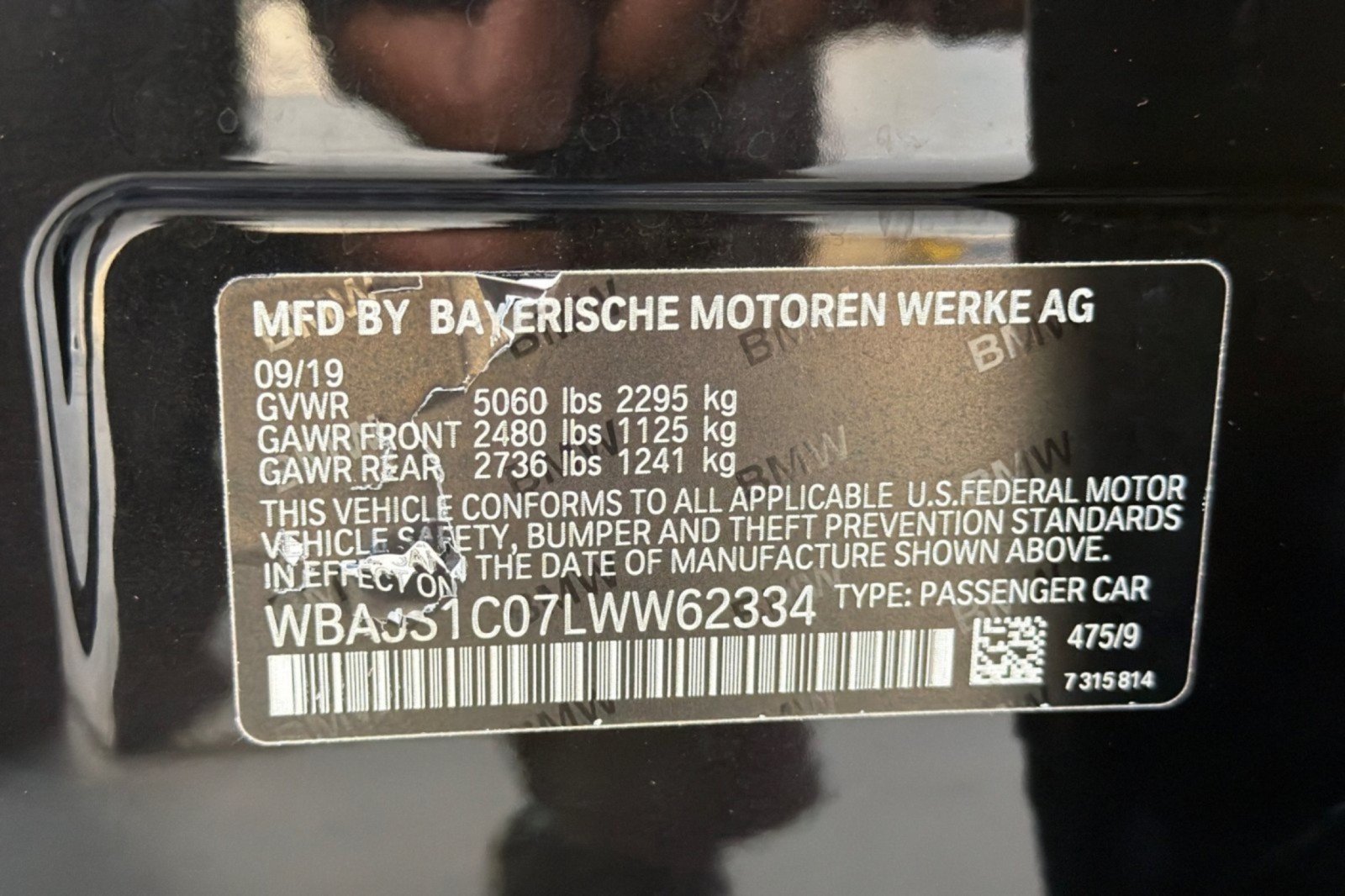 Used 2020 BMW 540i w/ Premium Package RWD image 27