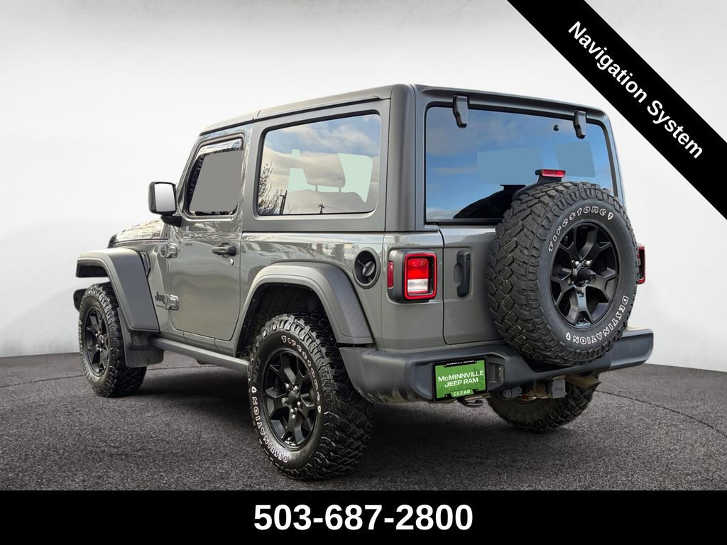 Certified 2022 Jeep Wrangler Sport AWD/4WD image 3