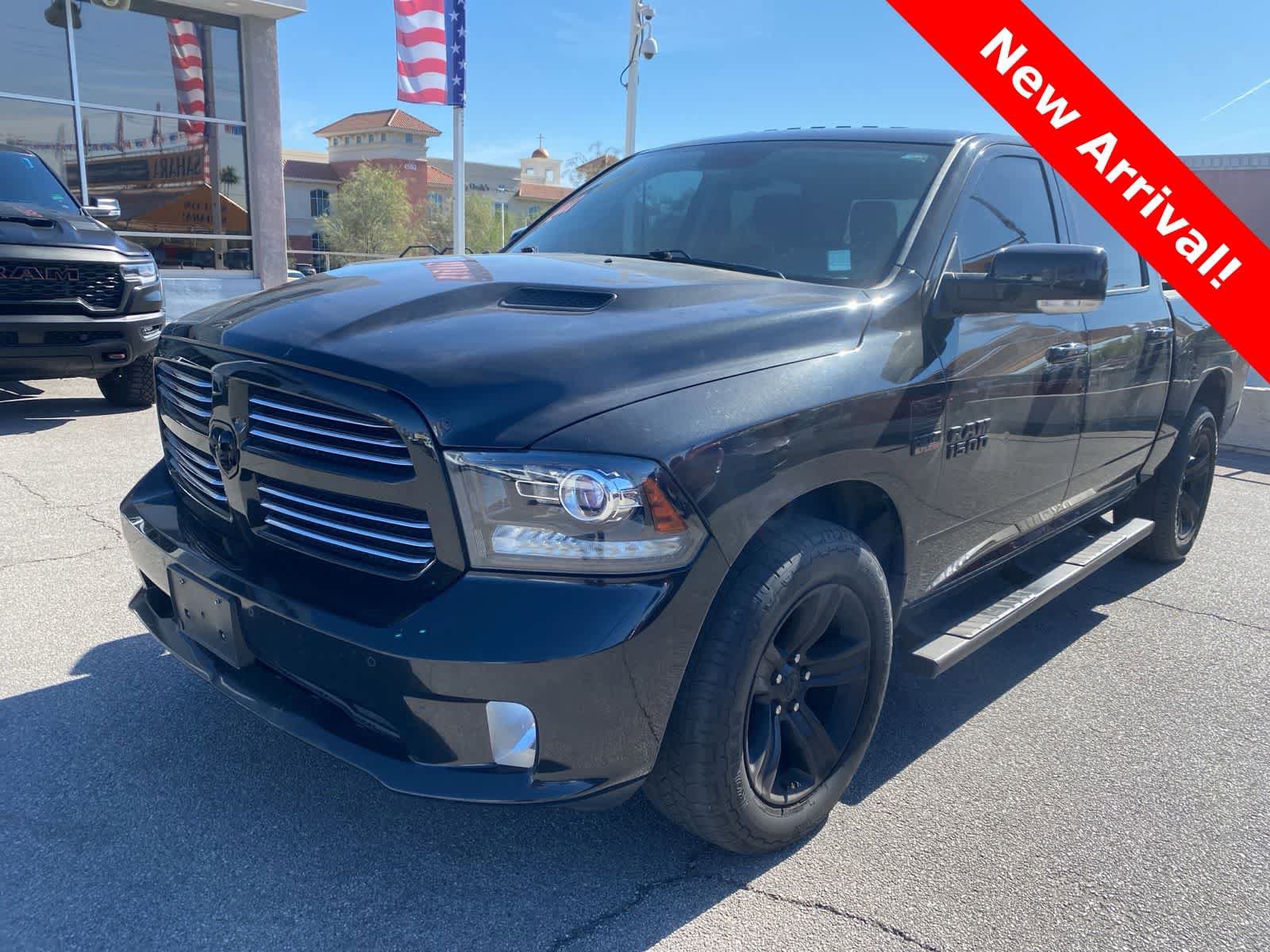 Used 2017 RAM 1500 Sport w/ Black Ram 1500 Sport Group