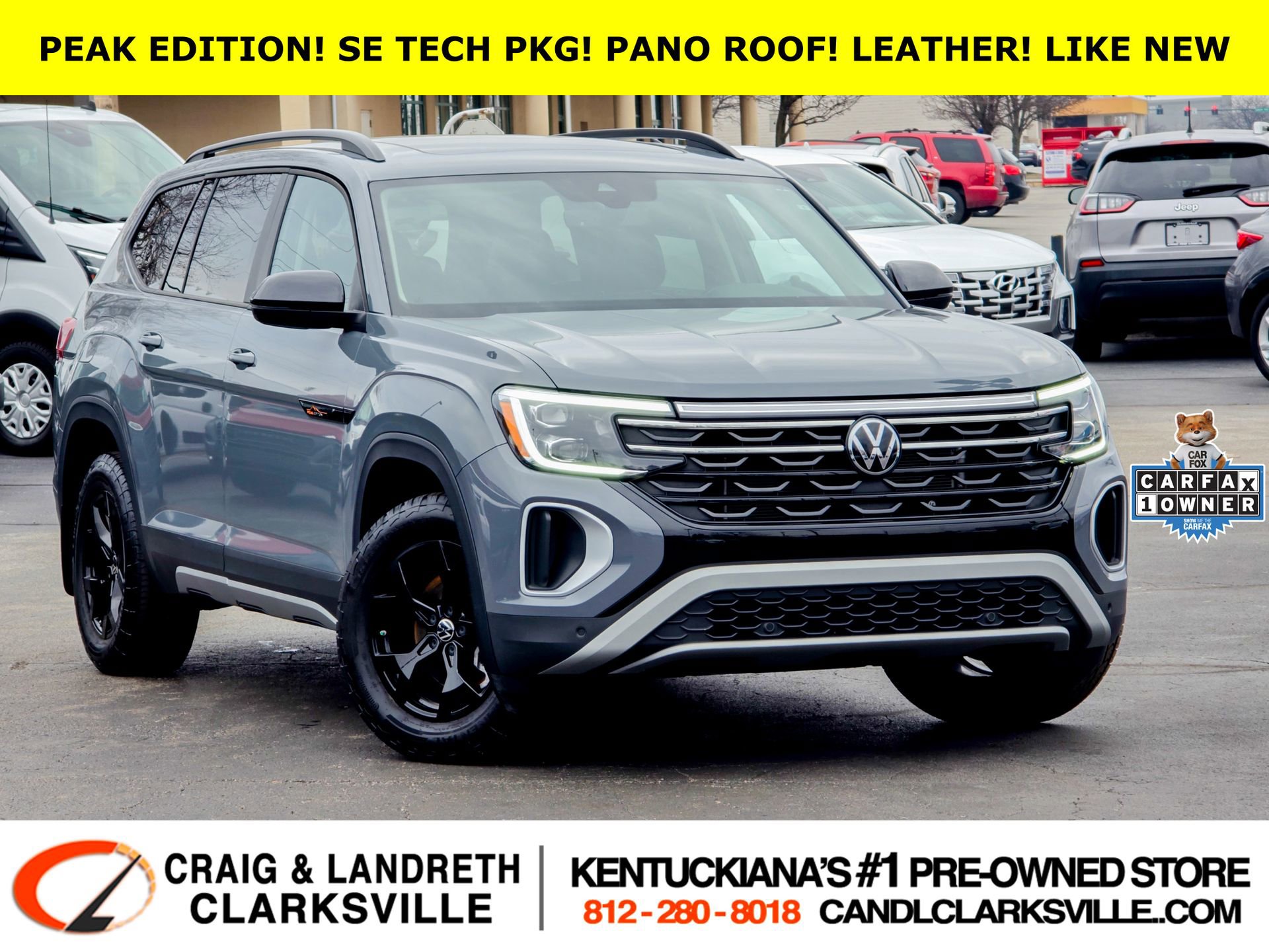 Used 2024 Volkswagen Atlas Peak Edition SE