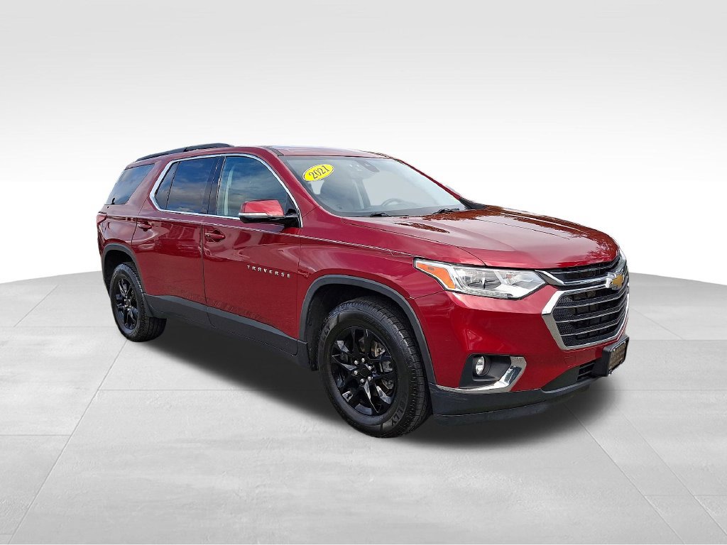 Certified 2021 Chevrolet Traverse LT w/ LPO, Floor Liner Package
