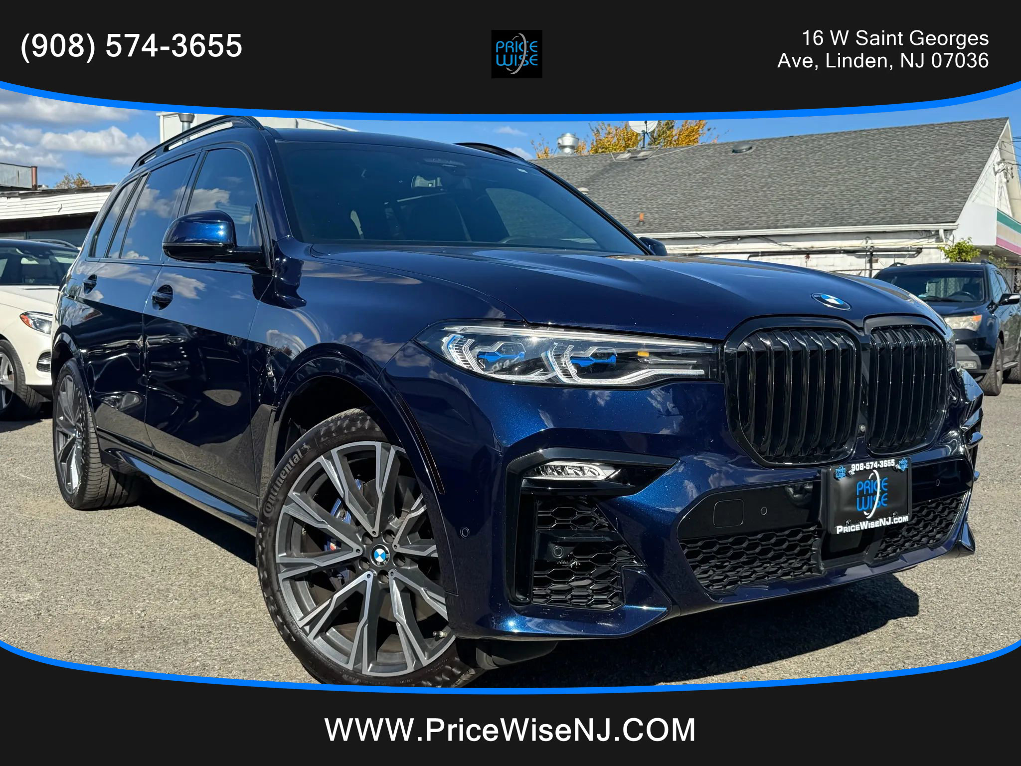 Used 2021 BMW X7 M50i