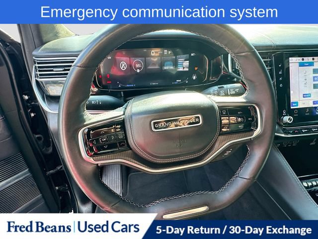 Certified 2024 Jeep Grand Wagoneer L Series II w/ Quick Order Packagew 28T AWD/4WD image 16