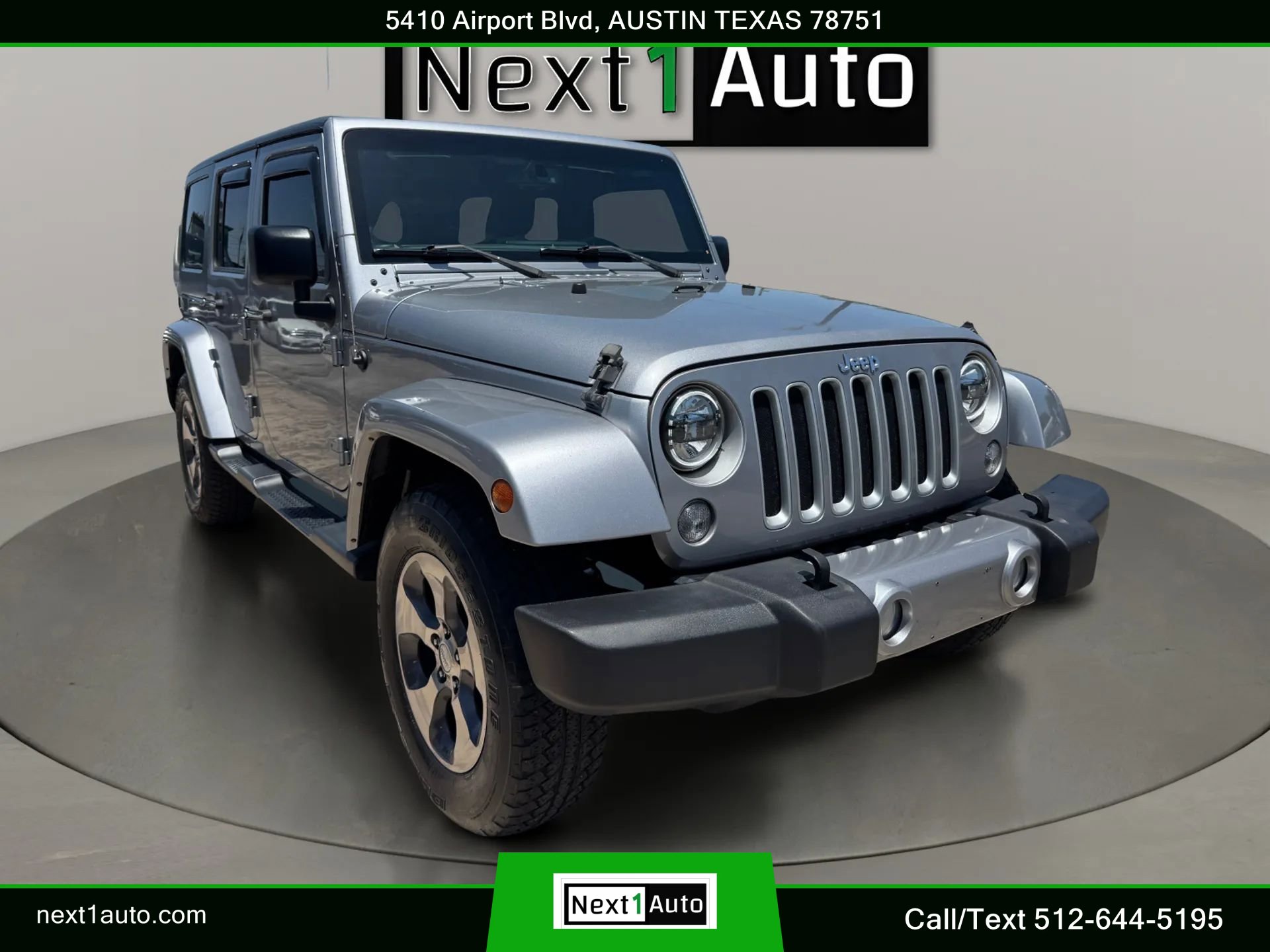 Used 2016 Jeep Wrangler Unlimited Sahara w/ Max Tow Package AWD/4WD image 4