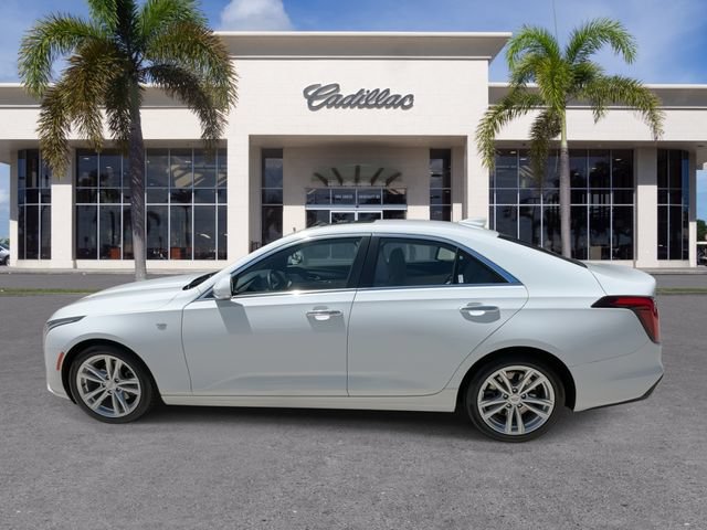 Certified 2022 Cadillac CT4 Luxury w/ Sun And Sound Package RWD image 8