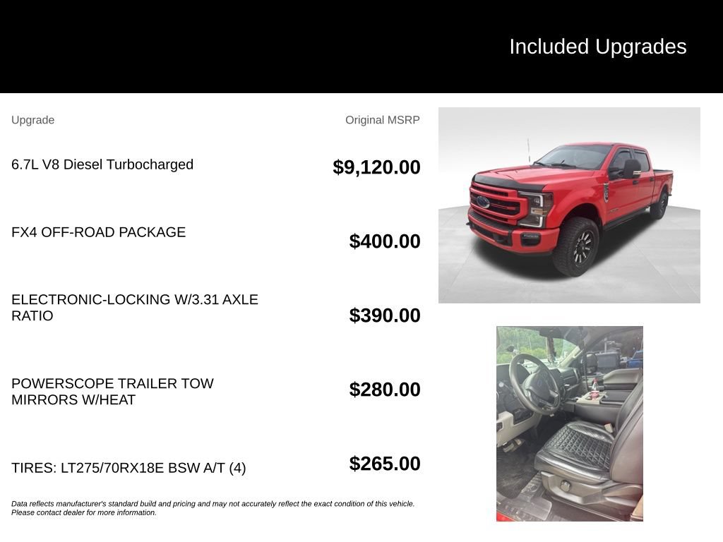 Used 2019 Ford F250 XLT w/ FX4 Off-Road Package AWD/4WD image 2