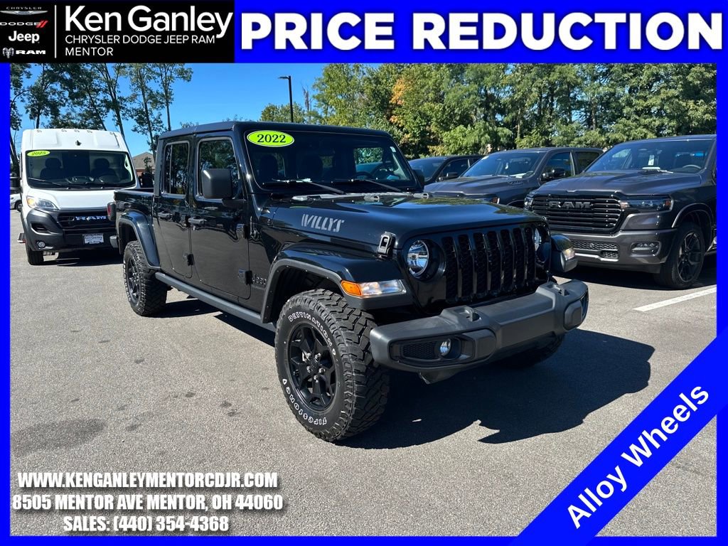 Certified 2022 Jeep Gladiator Willys image 1